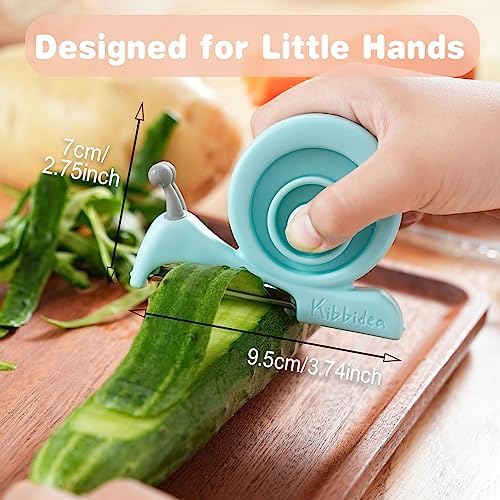 Kibbidea Vegetable Peeler, Kids Potato Fruit Peeler for Kitchen