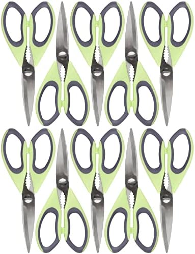 Premium Kitchen Shears - Bay Leaf Green - 10 Scissors