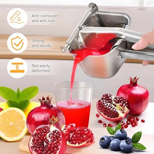 Stainless steel metal handheld manual juicer