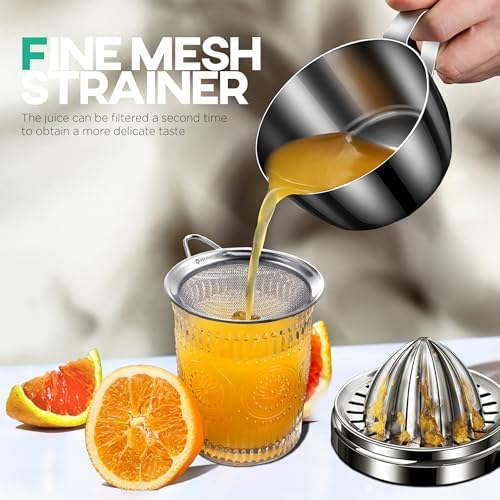 Homestia Citrus Orange Juicer Lemon Lime Fruit Hand Squeezer Kitchen Tool