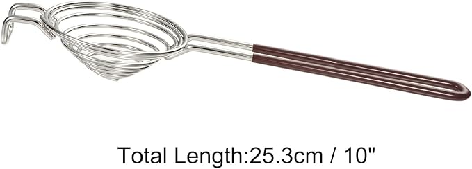 uxcell Egg White Separator Stainless Steel Eggs Yolk Separating Filter Long Handle Kitchen Cooking Baking Tool