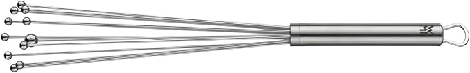 WMF Profi Plus Mixing Flash Reducing Ring 32 cm, Stainless Steel Balls, Whisk Stainless Steel Partially Matte, Cromargan Partially Matte, Whisk, Whisk