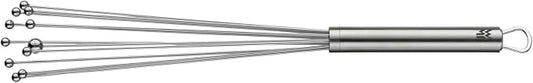 WMF Profi Plus Mixing Flash Reducing Ring 32 cm, Stainless Steel Balls, Whisk Stainless Steel Partially Matte, Cromargan Partially Matte, Whisk, Whisk