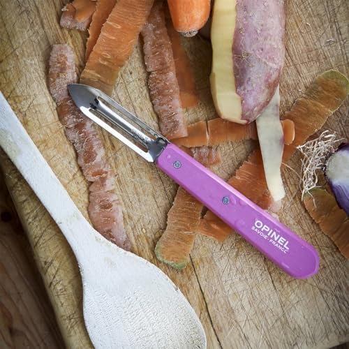 Opinel No. 115 Essential Stationary Peeler, Hornbeam Wood (Natural)