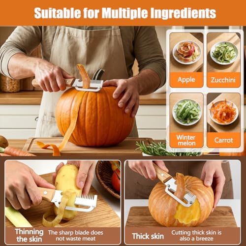Multifunctional Vegetable Peeler with Bottle Opener Julienne
