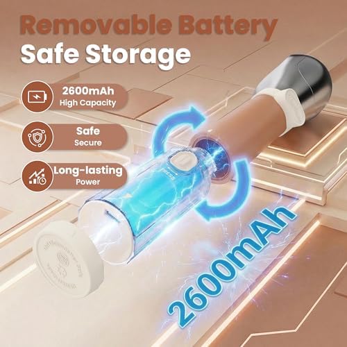 NEWKITCHEN Heated Ice Cream Scoop, Electric Ice Cream Scooper Rechargeable Heats -158℉, LED Display, 2600mAh Capacity Removable Battery, for Hard Ice Cream, Frozen Yogurt, Sorbet,Gelato, Light Caramel