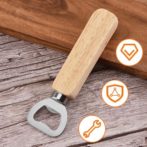 Wood Wine Bottle Opener 50 Pcs Stainless Steel Corkscrews