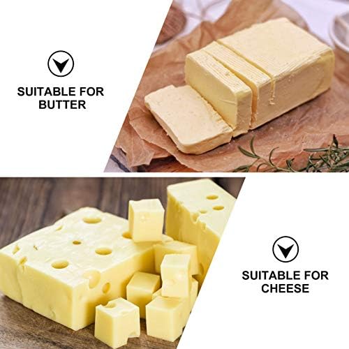 BESTonZON Cooking Cutter Wire Leveler Handheld Egg Butter Slicers for and Pastry Lyre Cutting Gadgets Slicer Home Multifunctional Supplies Tools Cheese Kitchen Spatula Dessert