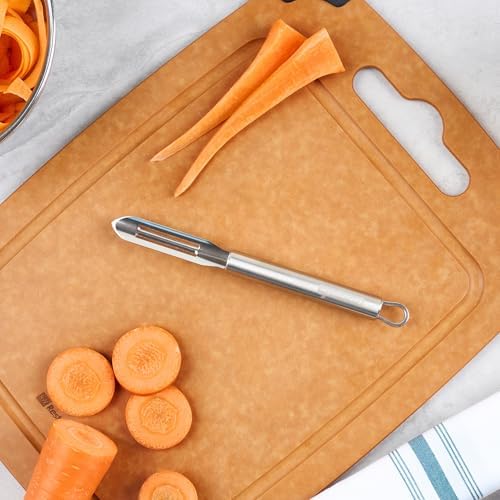 Restaurantware Stainless Steel Vegetable Peeler, 7.6 x 0.6 In