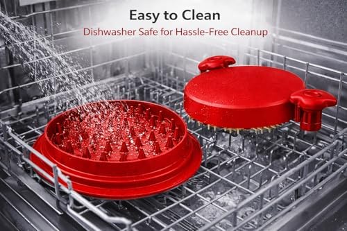 Chicken Shredder Tool Twist – Large Meat Shredder for Chicken Breast, Fast Manual Chicken Shredder Tool for Pulled Pork, Dishwasher Safe Handheld Meat Shredding Tool for Kitchen & BBQ