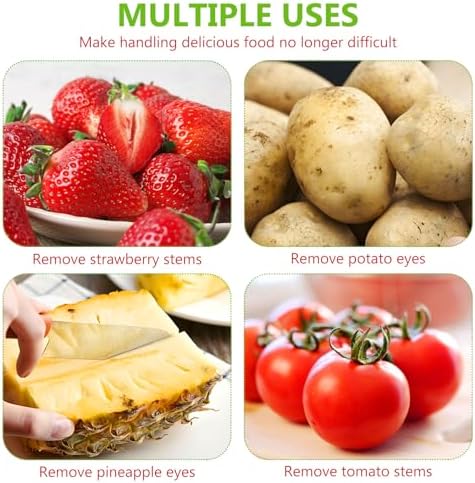 Strawberry Huller Stem Remover, Strawberry Corer Huller, Fruit Corer Tool, Kitchen Gadgets (2)