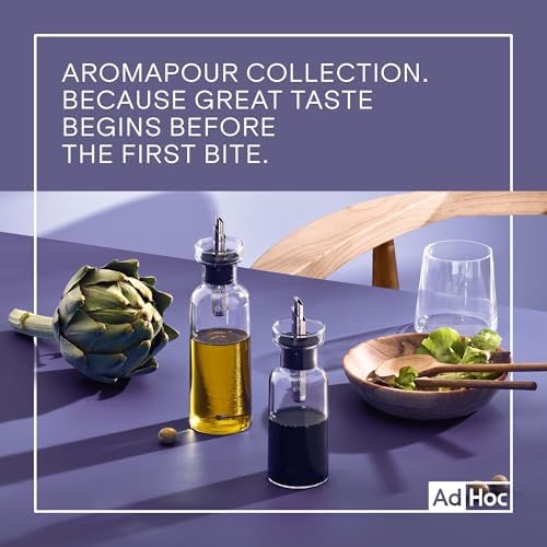 AdHoc AromaPour, Oil & Vinegar Dispenser Set 10.1oz