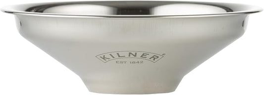 Kilner Stainless Steel Easy Fill Funnel, Compatible with Various Jam Jars, Mess-free and Dishwasher Safe