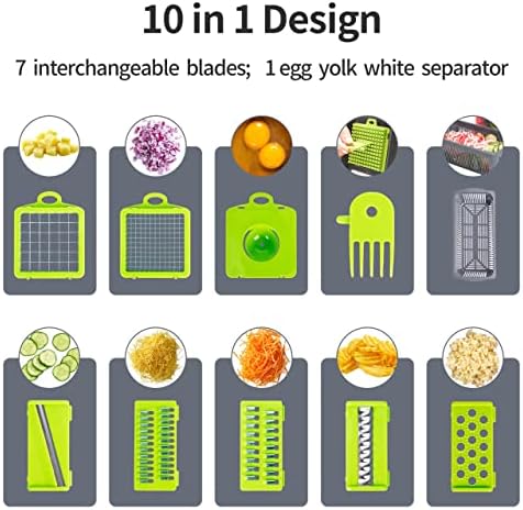 Mnixy The Chopper 12 in 1 Multifunctional Vegetable Chopper