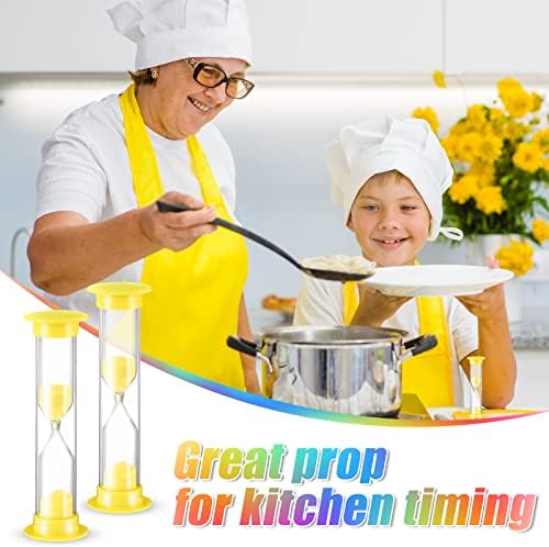 24 Pcs 5 Minute Sand Timer Plastic Hourglass 5 Min Visual Timer Mini Classroom Small Shower Hourglass for Teacher Classroom School Must Haves Supplies Egg Sand Clock Kids Time Management(Colorful)