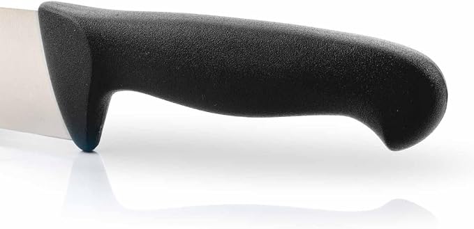 Arcos Butcher Knife 12 Inch Nitrum Stainless Steel. Professional Cooking Knife For Cutting Meat, Fish and Vegetables. Ergonomic Polyoxymethylene Handle. Series 2900. Color Red.