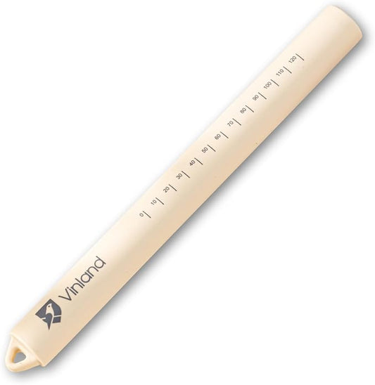 10" Small Silicone Rolling Pin with Stainless Steel Inner Core: Non-Stick Dough Roller for Baking Pastry, Pizza, Fondant and Bread（White）