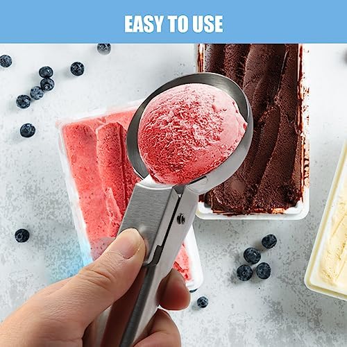 Ice Cream Sandwich Scoop for Big Volume, Old Fashioned Cylindrical Scooper