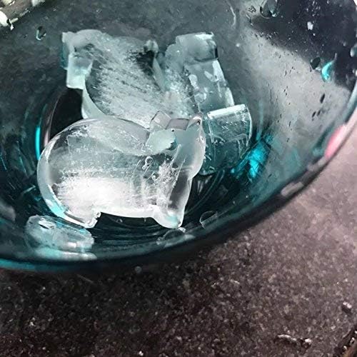 Cat Silicone Ice Cube Tray and Treat Mold, Gifts for cat Lovers, Birthday Presents Mother's Day Father's Day Christmas Gifts for Men Women Cat lovers,2 Pack