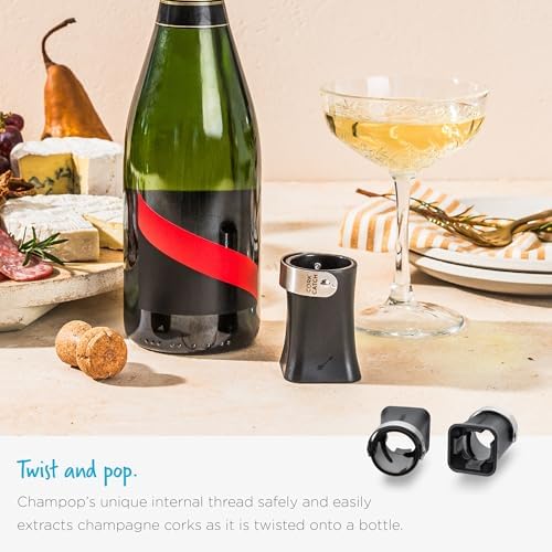 Dreamfarm Champop Champagne Bottle Opener Easy Twist Cork Popper