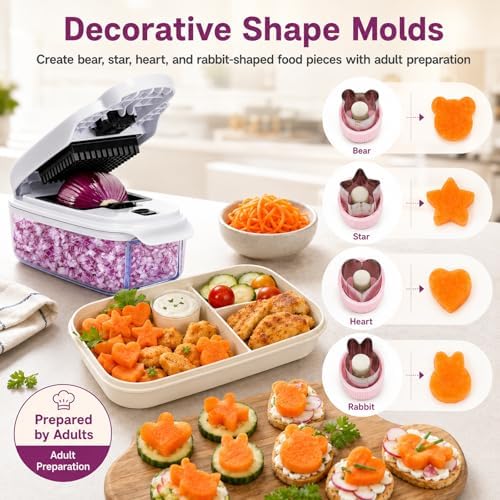 13-in-1 Vegetable Chopper, Box Chopper for Vegetables