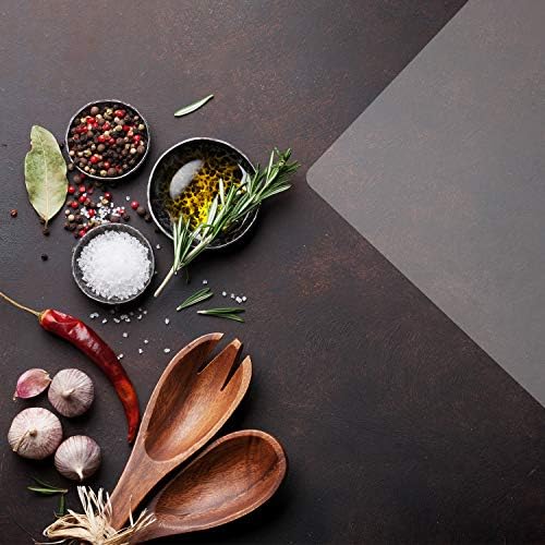 Boao 10 Pieces Flexible Plastic Cutting Board Multi Purpose Placemats Cutting Mats Vegetable Fruit Board, 15 x 12 Inch