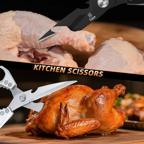 Kitchen Scissors Set - All Purpose Meat Cutting Shears