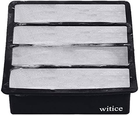 Silicone Ice Cube Trays Large for Whisky(2-Pack) - Butter Mold,With Easy Release Ice Cubes for Whiskey and For Cocktail,Food Grade