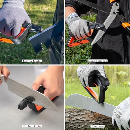 SHARPAL 103N All-in-1 Knife Garden Tool Lawn Mower Blade Sharpener