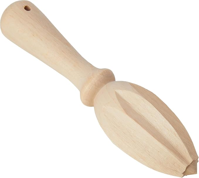 Tala Traditional Wooden Lemon Reamer, Handheld Citrus Juicer for Lemons, Limes & Oranges, Durable Beechwood Kitchen Tool