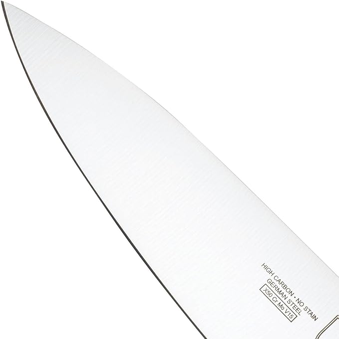 Mercer Culinary M21078 Genesis 8-Inch Short Bolster Chef's Knife,Black