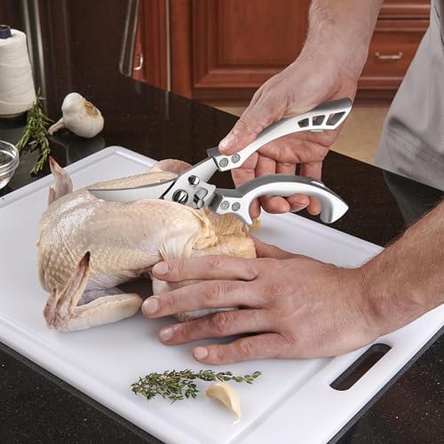 Dream Reach Kitchen Scissors - Heavy Duty Stainless Steel Poultry Shears