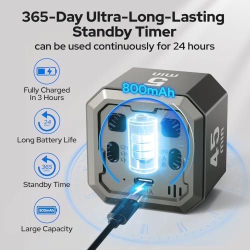 Kitchen Timer Visual Timer for Kids Color Display Gravity Sensor Cube