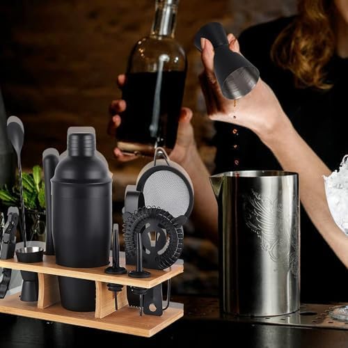 Cocktail Shaker Set Drink Shakers Bar Cart Accessories