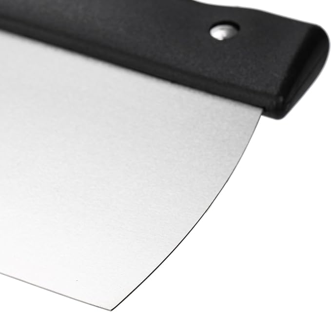 Peohud 2 Pack Coating Spatula for Chocolate, Stainless Steel Chocolate Scraper, Chocolates Thermostat Spatula for Smoothing Dough, Cake