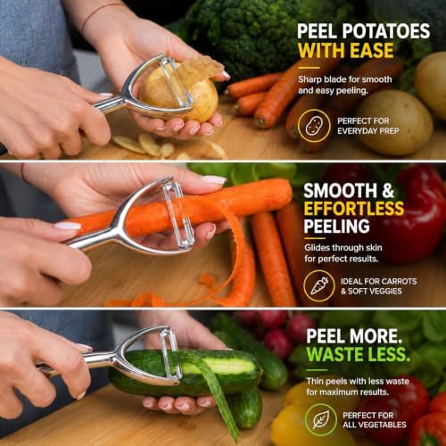 Y Peeler Stainless Steel Potato Carrot Vegetable Peeler Kitchen