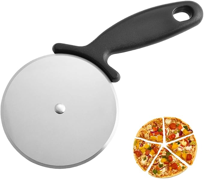 Armo® Pizza Cutter Wheel Stainless Steel Pizza Cutter Food Safe Grade Pizza Slicer