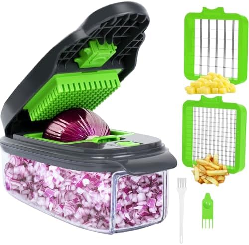 2-in-1 Vegetable Chopper, Box Chopper for Vegetables