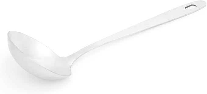 Fox Run 5619 Stainless Ladle, 12.5-Inch, Metallic