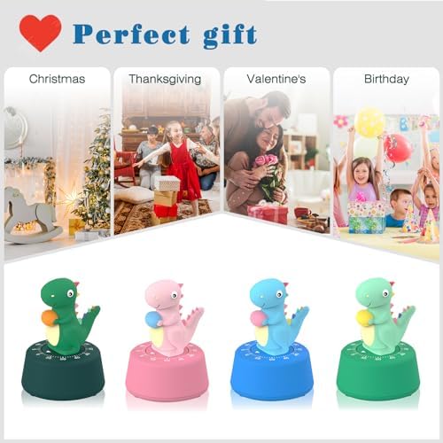 ELE DEPI Mechanical Kitchen Timer for Kids,Wind Up Egg Timer for Cooking.