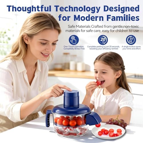 Electric Grape Peeler Machine - Rechargeable Peeler for Fruit