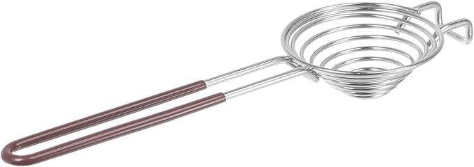 uxcell Egg White Separator Stainless Steel Eggs Yolk Separating Filter Long Handle Kitchen Cooking Baking Tool