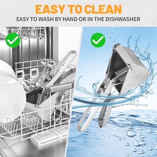 Potato Ricer, Heavy Duty Potato Masher and Ricer Kitchen Tool