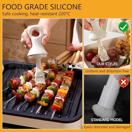 2 in 1 Oil Dispenser Bottle with Silicone Brush - 150ml/5.07oz