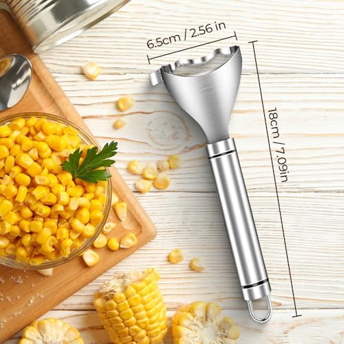 Corn on the Cob Stripper Tool, 2026 New Corn Peeler，2 Pcs Golden