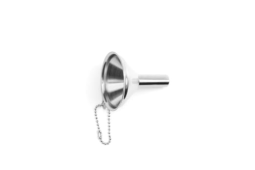 Fox Run Metal Kitchen Funnel, Mini 2", Stainless Steel