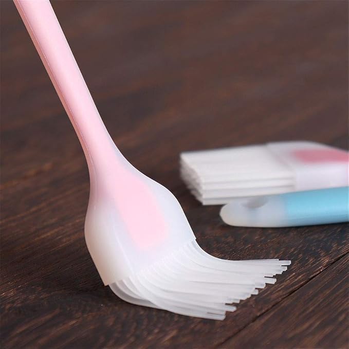 6Pcs Silicone Basting Brushes Heat Resistant BPA Free Pastry Grill Barbecue Brush Set Kitchen Cooking Tools Dishwasher Safe