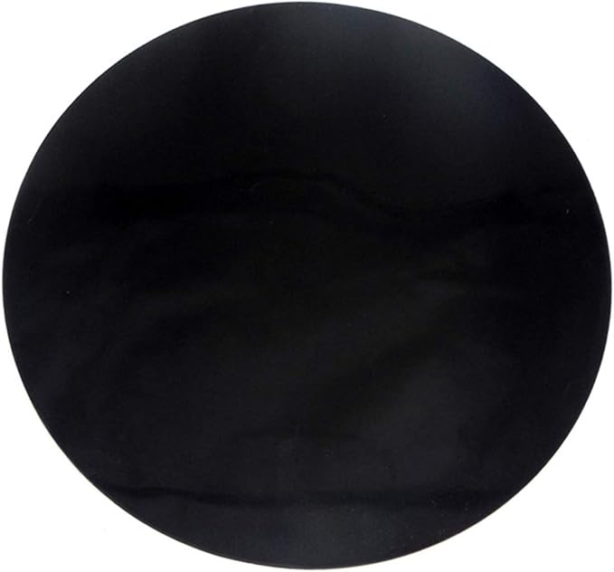 Set of 3, Silicone Jar Grip, Multi-purpose Jar Gripper Pads Bottle Lid Openers Round Kitchen Coasters (Black)