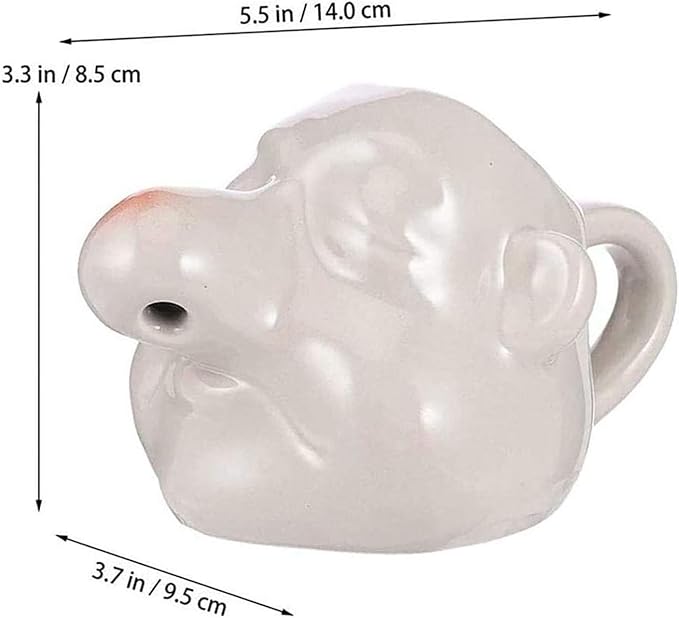 Ceramic Egg Yolk Separator, Funny Snot Cute Ceramic Snot Egg White Separator Kitchen, Suitable for Cooking Baking, Creative Kitchen tools