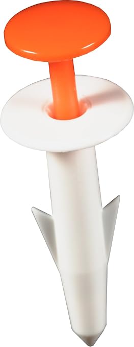 Pop Up Disposable Cooking Thermometer, 145 Degree, Small, Pack of 10 | Orange Top, 1-inch, Package of 10, The Original Pop Up Disposable cooking Thermometer